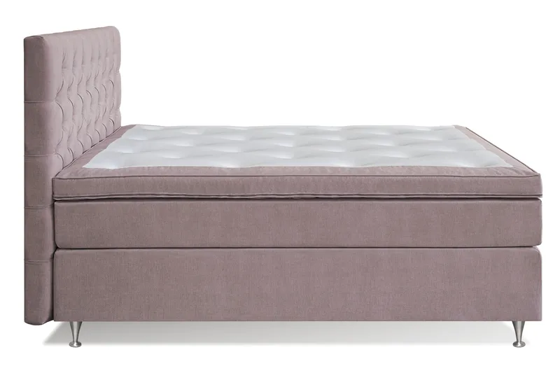 Joluma Sängpaket Fast/Medium 160x200 cm - (+Fler val) 160x200 cm Vintagerose - Products - Möbler - Säng - Kontinentalsäng
