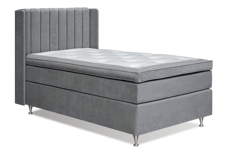 Joluma Sängpaket Medium 120x200 cm - (+Fler val) 120x200 cm Grå - Products - Möbler - Säng - Kontinentalsäng