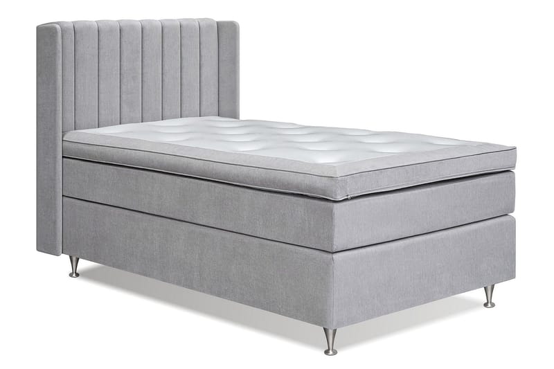 Joluma Sängpaket Medium 140x200 cm - (+Fler val) 140x200 cm Ljusgrå - Products - Möbler - Säng - Kontinentalsäng