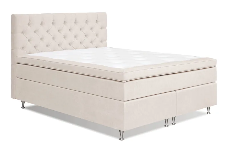 Joluma Sängpaket Medium 180x200 cm - (+Fler val) 180x200 cm Ljusbeige - Products - Möbler - Säng - Enkelsäng