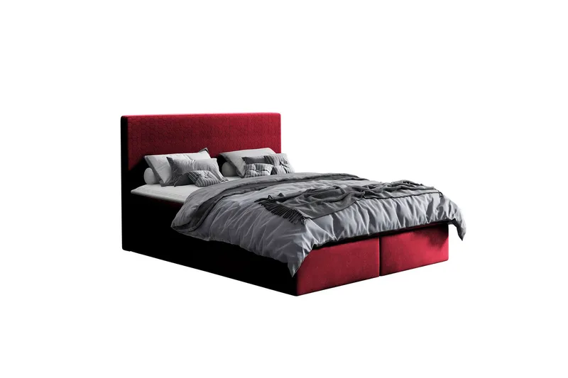 Laargard / Cosmo Sängpaket Kontinentalsäng 140x200 cm, Röd