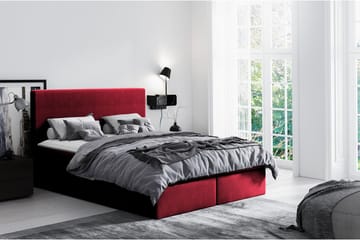 Laargard / Cosmo Sängpaket Kontinentalsäng 200x200 cm - Röd - Products - Möbler - Säng - Komplett sängpaket