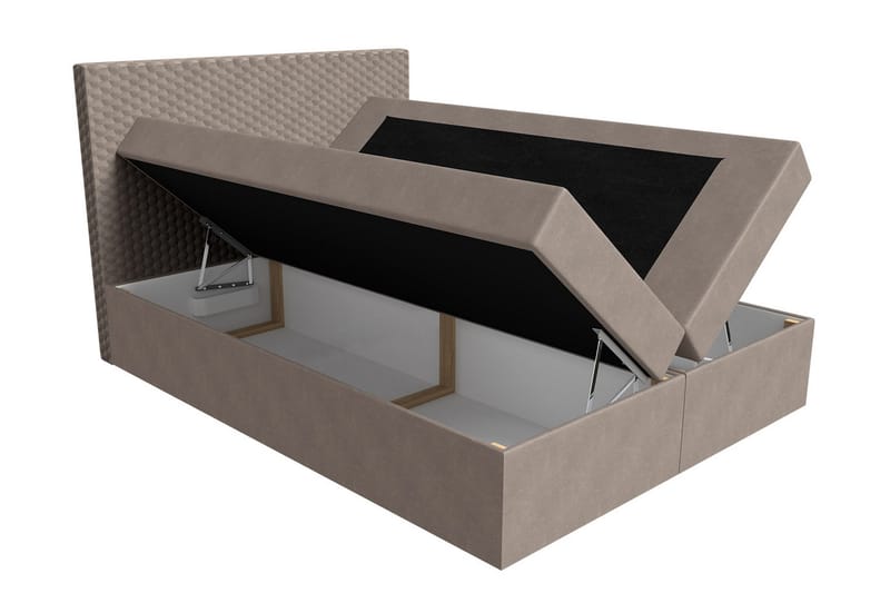 Laargard Kontinentalsäng medFörvaring 140x200 - Grå - Products - Möbler - Säng - Säng med förvaring