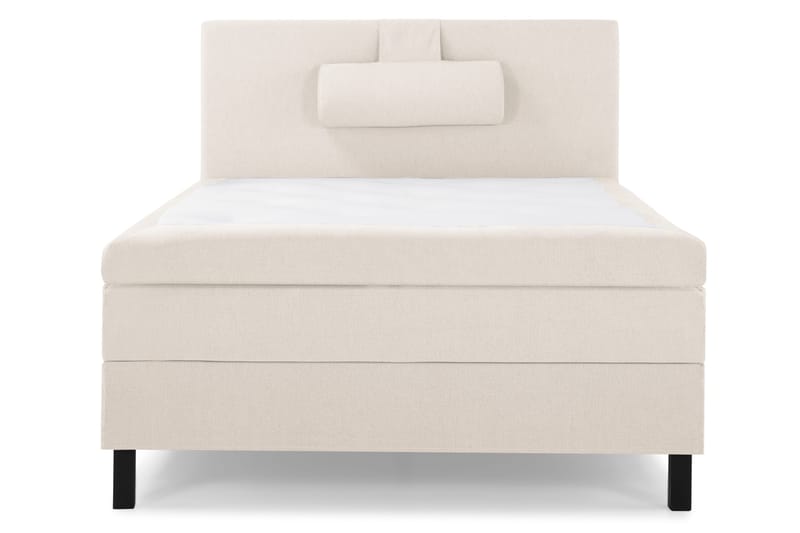 Lucky Komplett Sängpaket 120x200 Latex Slät Sänggavel, Nackkudde Stor Beige