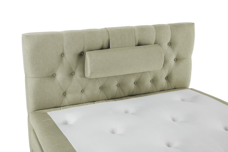 Lucky Komplett Sängpaket 120x200 Memory Diamant Sänggavel - Nackkudde Stor Grön - Products - Möbler - Säng - Enkelsäng