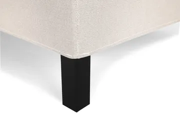Lucky Komplett Sängpaket 140x200 Latex Slät Sänggavel  Na - Nackkudde Stor Beige - Products - Möbler - Säng - Kontinentalsäng