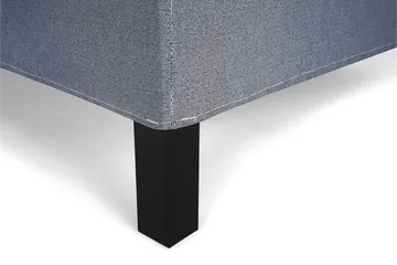 Lucky Komplett Sängpaket 180x200 Memory Slät Sänggavel - Mörkblå - Products - Möbler - Säng - Kontinentalsäng
