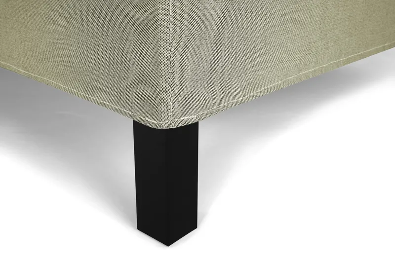 Lucky Komplett Sängpaket 180x200 Polyeter Slät Sänggavel - Grön - Products - Möbler - Säng - Kontinentalsäng