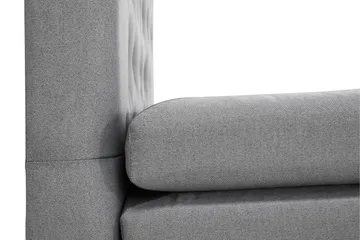 Lucky Komplett Sängpaket 180x200 Polyeter Diamant - Nackkudde Liten Mellangrå - Products - Möbler - Säng - Kontinentalsäng