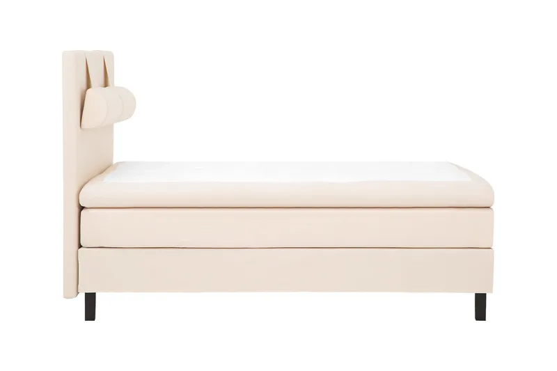 Lucky Kontinentalsäng 120x200Memorymadrass  Beige - Beige - Products - Möbler - Säng - Enkelsäng