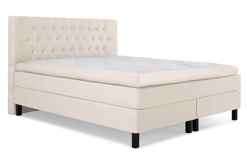 Lucky Kontinentalsäng 180x200Memory - Beige - Products - Möbler - Säng - Kontinentalsäng
