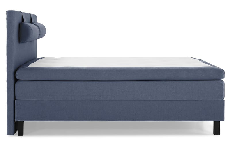 Lucky Sängpaket 180x200 Polyeter Slät - Mörkblå - Products - Möbler - Säng - Kontinentalsäng