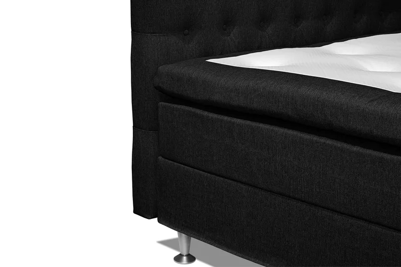 Meja Sängpaket 140x200 - Svart - Products - Möbler - Säng - Kontinentalsäng
