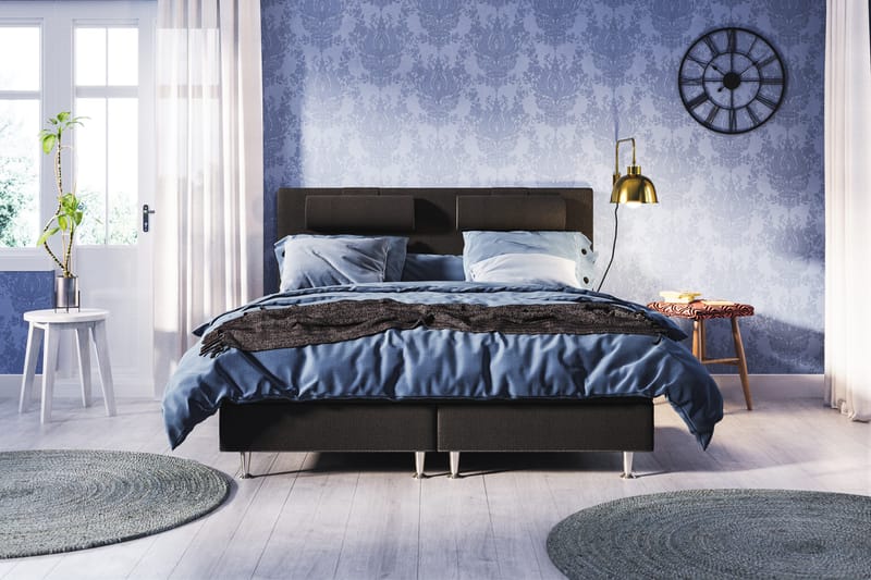 Meja Sängpaket 180x200 - Svart - Products - Möbler - Säng - Kontinentalsäng
