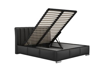 Milano Sängram 160x200 cm - Svart - Products - Möbler - Säng - Sängram & sängstomme