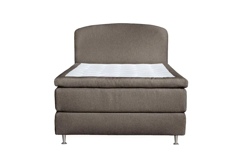 Oslo Lyx Sängpaket 140 curved loop 8 - Ljusbrun - Products - Möbler - Säng - Kontinentalsäng