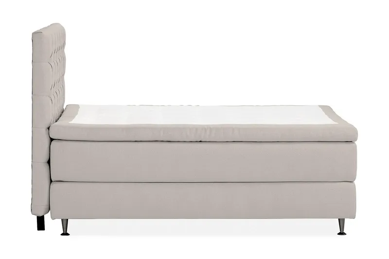 Oslo Lyx Sängpaket Kontinentalsäng 120x200 cm - Grå - Products - Möbler - Säng - Kontinentalsäng