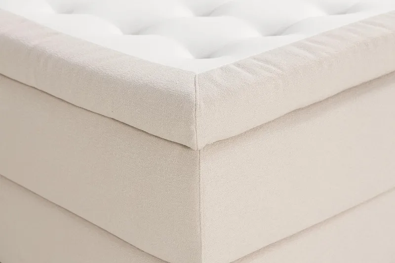 Oslo Lyx Sängpaket Kontinentalsäng 120x200 cm - Ljusbeige - Products - Möbler - Säng - Kontinentalsäng