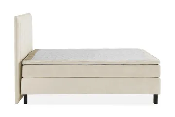 Princess Kontinentalsäng 160x200cm - Beige/Sammet - Products - Möbler - Säng - Kontinentalsäng