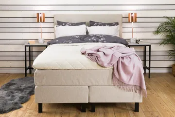 Princess Sängpaket 140x200cm - Beige - Products - Möbler - Säng - Kontinentalsäng