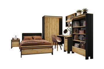 Rathmore Möbelset För Sovrum - Svart - Products - Möbler - Säng - Möbelset för sovrum