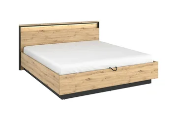 Rathmore Sängram 160x200 cm - Svart - Products - Möbler - Säng - Sängram & sängstomme