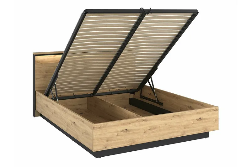 Rathmore Sängram 180x200 cm - Svart - Products - Möbler - Säng - Sängram & sängstomme