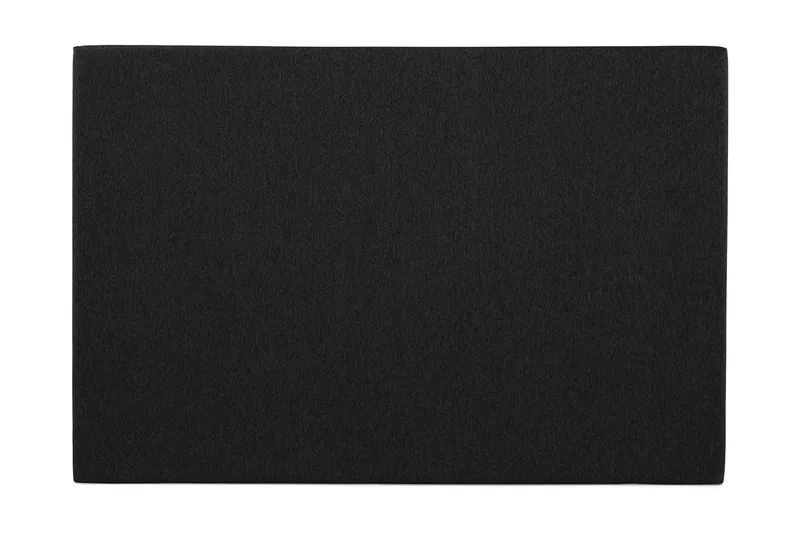 Lucky Sänggavel Slät 180 cm, Svart/Grå