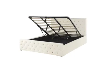 Saleux Sängram 180x200 cm - Beige - Products - Möbler - Säng - Säng med förvaring