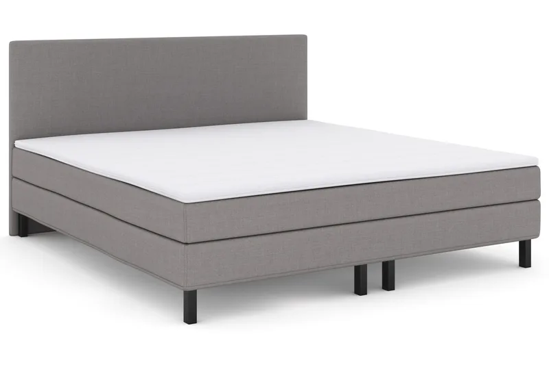 Select No 1 Kontinentalsäng 210x210 - Ljusgrå - Products - Möbler - Säng - Kontinentalsäng