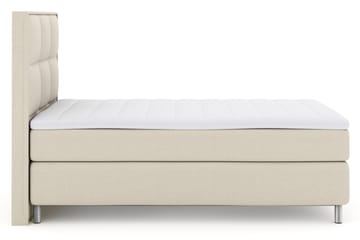 Select No 3 Komplett Sängpaket 120x200 Fast - Beige/Metall - Products - Möbler - Säng - Enkelsäng