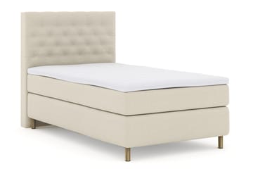 Select No 3 Komplett Sängpaket 120x200 Medium - Beige/Koppar - Products - Möbler - Säng - Enkelsäng