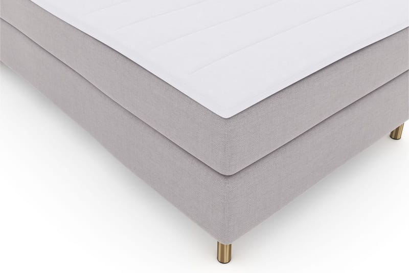 Select No 3 Komplett Sängpaket 120x200 Medium - Ljusgrå/Koppar - Products - Möbler - Säng - Enkelsäng