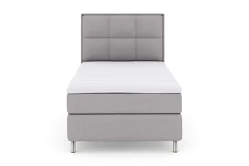 Select Rutig Sänggavel 120 cm - Ljusgrå