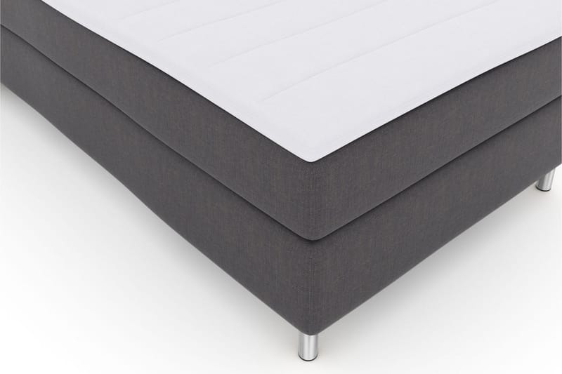 Select No 3 Komplett Sängpaket 120x200 Medium - Mörkgrå/Metall - Products - Möbler - Säng - Enkelsäng
