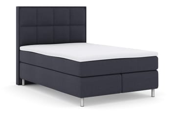 Select No 3 Komplett Sängpaket 140x200 Fast - Blå/Metall - Products - Möbler - Säng - Kontinentalsäng