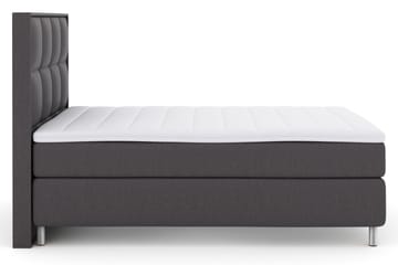 Select No 3 Komplett Sängpaket 140x200 Fast - Mörkgrå/Metall - Products - Möbler - Säng - Kontinentalsäng