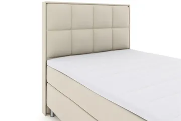 Select No 3 Komplett Sängpaket 140x200 Medium - Beige/Metall - Products - Möbler - Säng - Kontinentalsäng