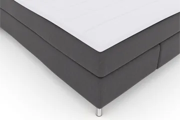 Select No 3 Komplett Sängpaket 140x200 Medium - Mörkgrå/Metall - Products - Möbler - Säng - Kontinentalsäng