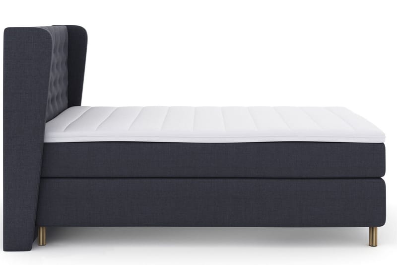 Select No 3 Komplett Sängpaket 160x200 Fast/Medium - Blå/Koppar - Products - Möbler - Säng - Kontinentalsäng