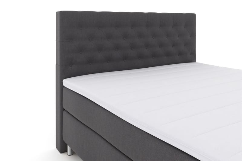 Select No 3 Komplett Sängpaket 160x200 Fast/Medium - Mörkgrå/Metall - Products - Möbler - Säng - Kontinentalsäng
