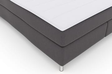 Select No 3 Komplett Sängpaket 180x200 Fast - Mörkgrå/Metall - Products - Möbler - Säng - Kontinentalsäng