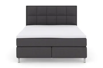 Select Rutig Sänggavel 180 cm - Mörkgrå