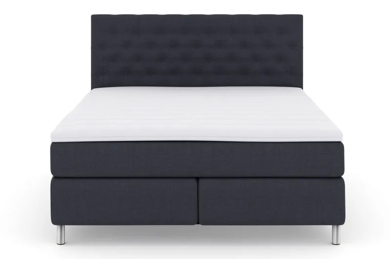 Select No 3 Komplett Sängpaket 180x200 Fast/Medium - Blå/Metall - Products - Möbler - Säng - Kontinentalsäng