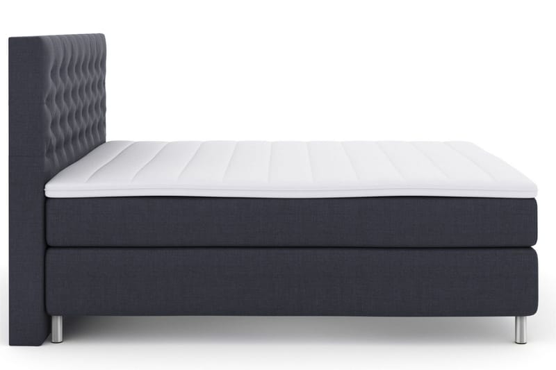 Select No 3 Komplett Sängpaket 180x200 Medium - Blå/Metall - Products - Möbler - Säng - Kontinentalsäng