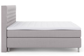 Select No 3 Komplett Sängpaket 180x200 Medium - Ljusgrå/Metall - Products - Möbler - Säng - Kontinentalsäng