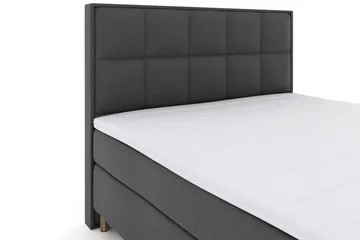 Select No 3 Komplett Sängpaket 210x210 Fast - Mörkgrå/Koppar - Products - Möbler - Säng - Kontinentalsäng
