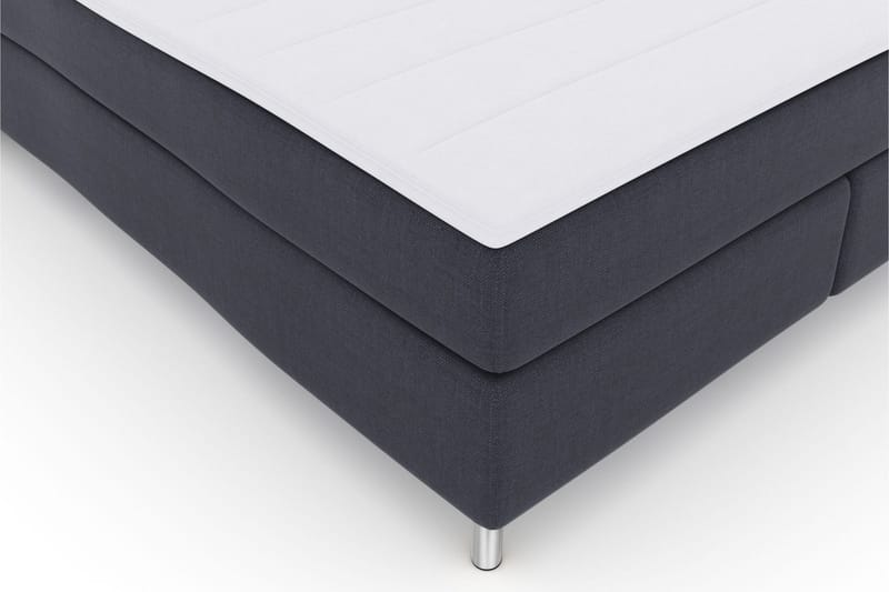 Select No 3 Komplett Sängpaket 210x210 Fast/Medium - Blå/Metall - Products - Möbler - Säng - Kontinentalsäng