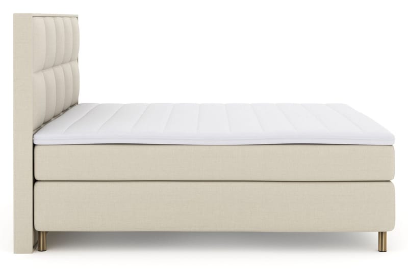 Select No 3 Komplett Sängpaket 210x210 Medium - Beige/Koppar - Products - Möbler - Säng - Kontinentalsäng