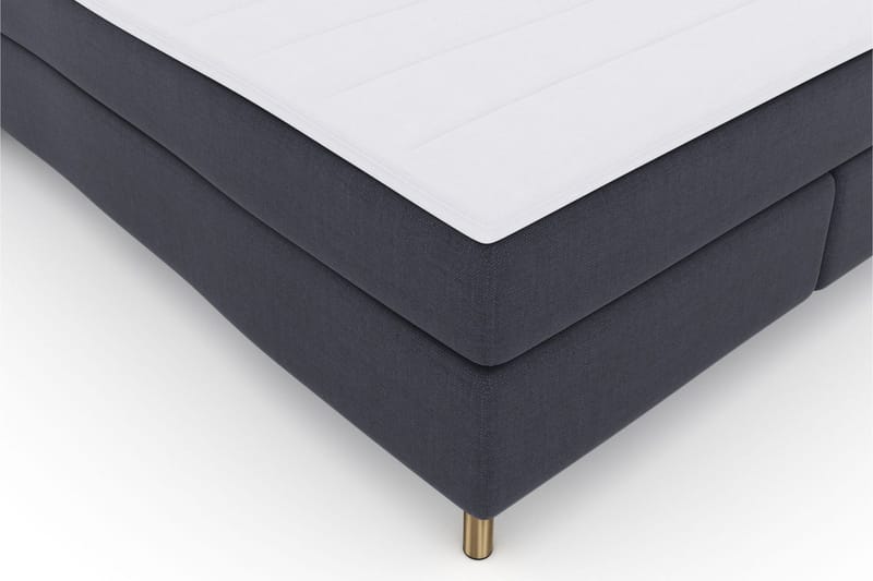 Select No 3 Komplett Sängpaket 210x210 Medium - Blå/Koppar - Products - Möbler - Säng - Kontinentalsäng